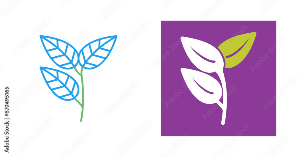 Leaves Vector Icon