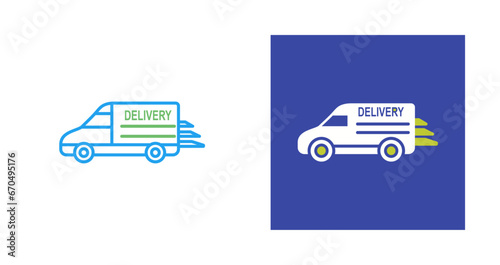 Fast Delivery Vector Icon