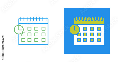 Scheduled Vector Icon