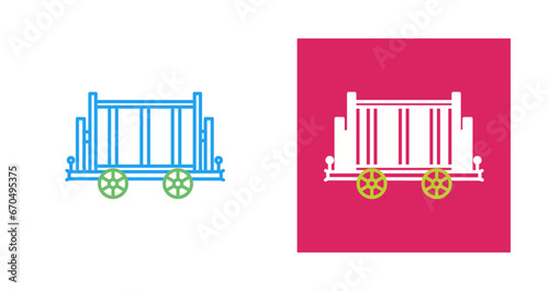 Trolley Vector Icon