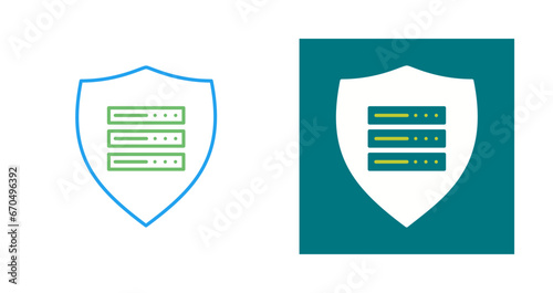 Secure Server Vector Icon