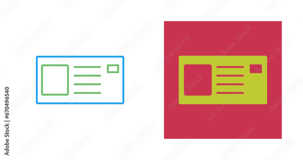 Identity Card Vector Icon Identity Card Vector Icon