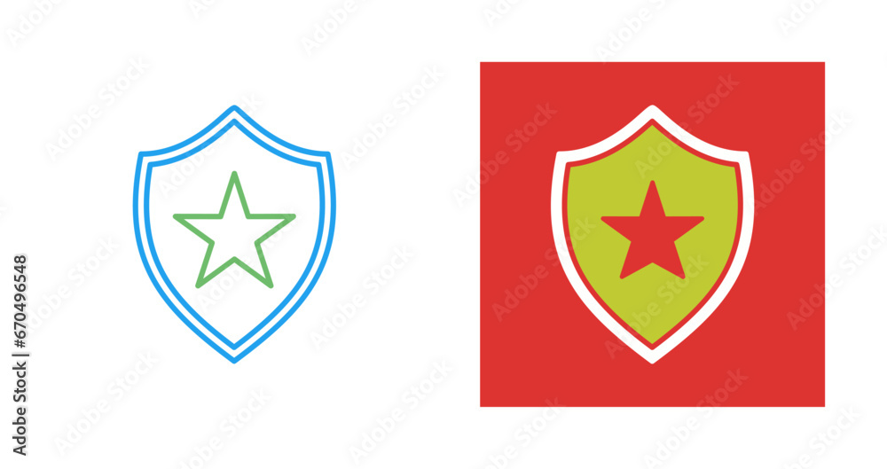 Shield Vector Icon Shield Vector Icon