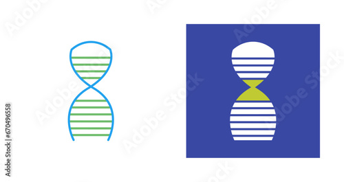 DNA Structure Vector Icon
