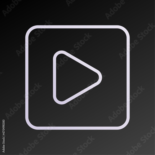 Free Download Play button icon vector illustration - GFXLoad