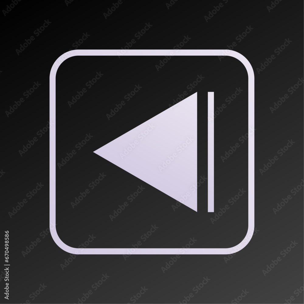 Play button icon vector illustration Play button icon vector illustration