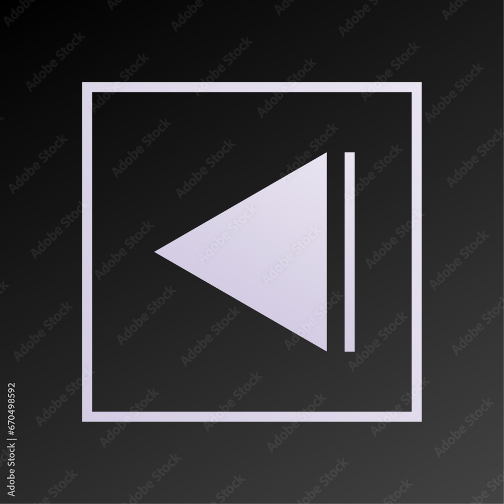 Play button icon vector illustration Play button icon vector illustration