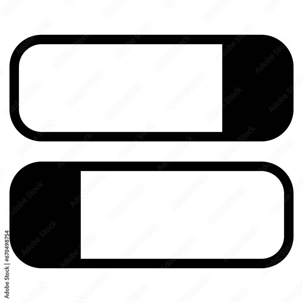 Button Menu Dual Tone Icon Button Menu Dual Tone Icon
