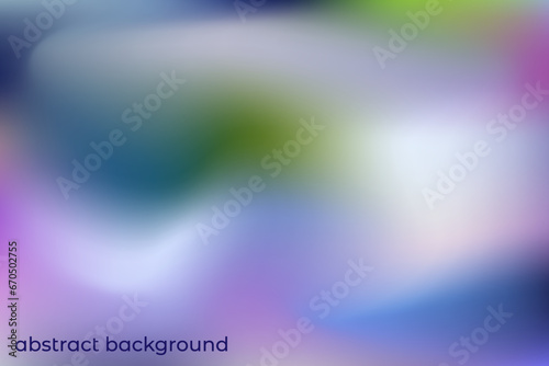 Abstract, holographic background for project design. Vector graphics