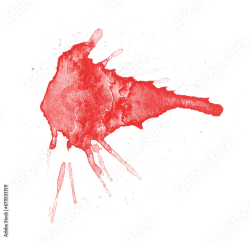Obraz na płótnie Blood splatter, horror backgrounds