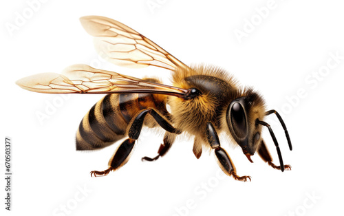 Discovering the Giant Honeybee on isolated background