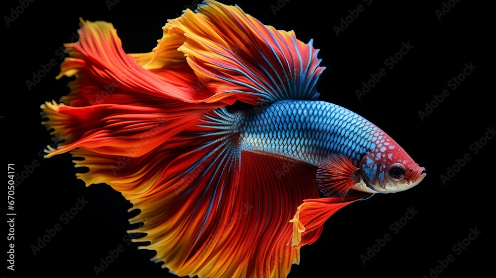 Say obscure, lovely betta angle with multi-colored colors make angle indeed more well known