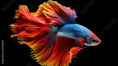 Say obscure, lovely betta angle with multi-colored colors make angle indeed more well known