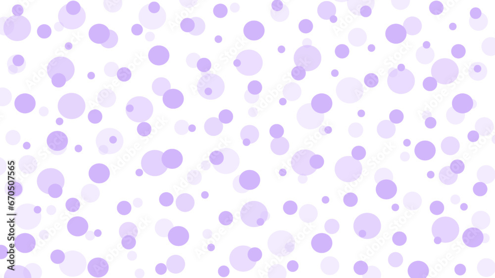 Purple and white background seamless pattern with dots