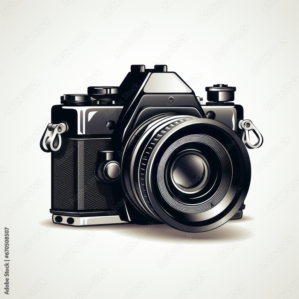 minimalistic camera pictogram perfect for a print minimalistic camera pictogram perfect for a print