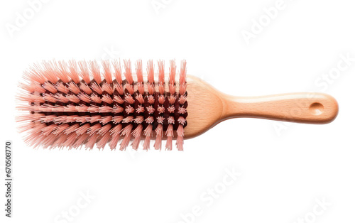 Hairbrush Essential Tool for Grooming on isolated background