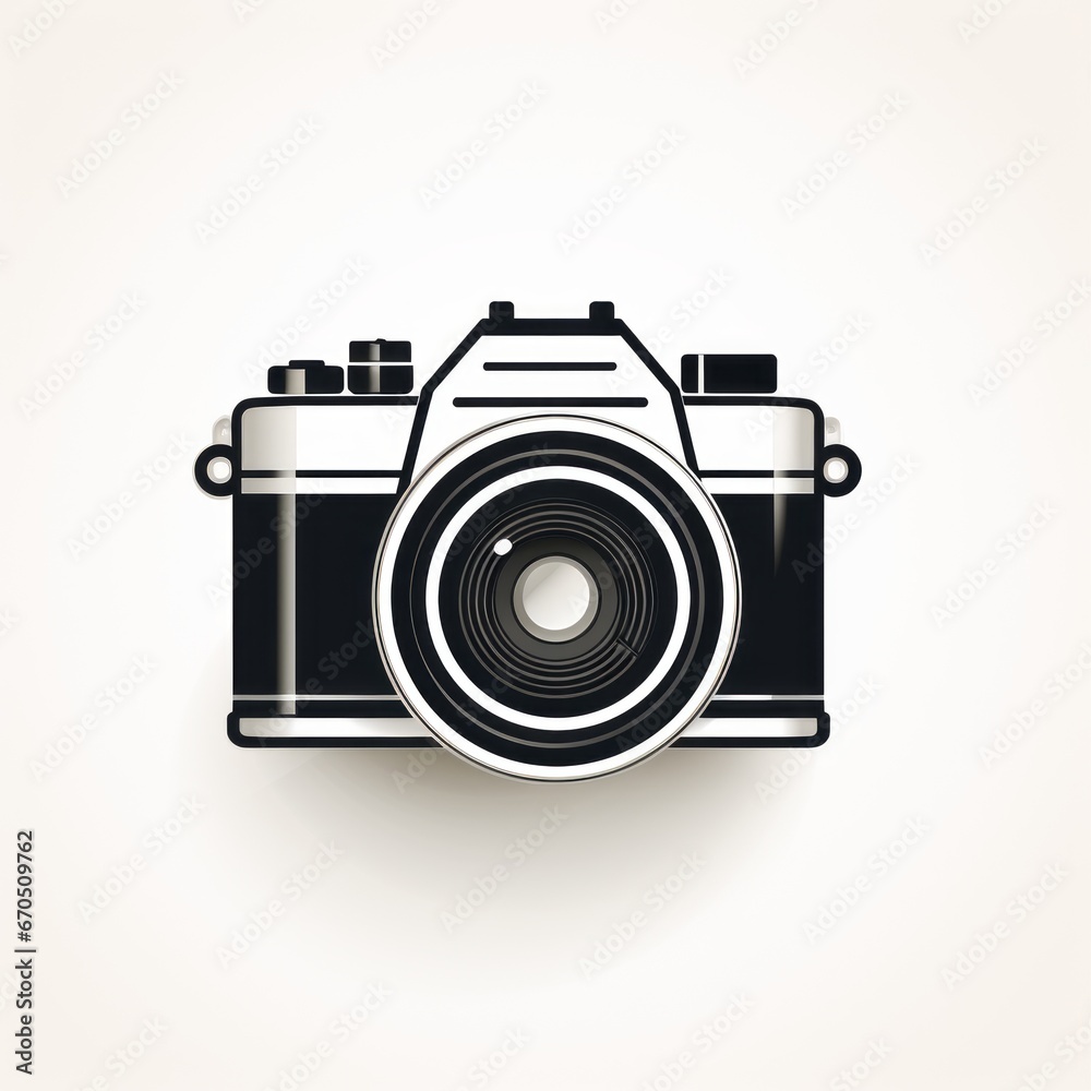 minimalistic camera image perfect for a print minimalistic camera image perfect for a print