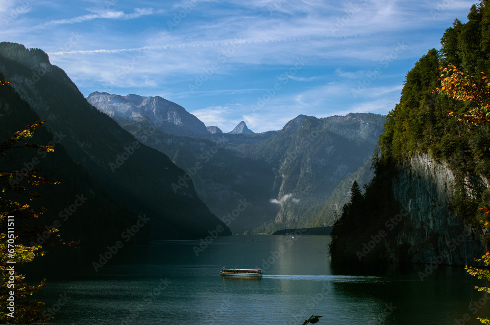 lake in the mountains