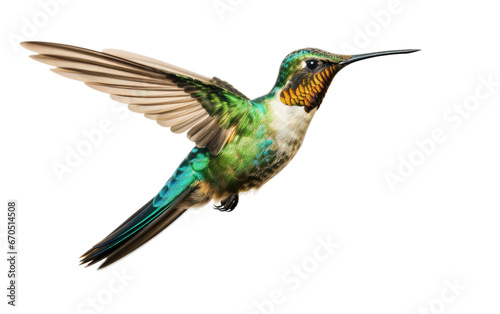 Fascinating Facts About Hummingbirds on isolated background