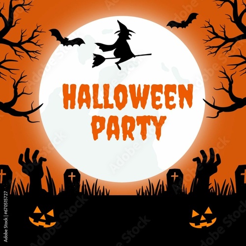 Happy halloween. Realistic purple 3D cylindrical podium for halloween banner. Happy halloween minimal scene for products showcase, Promotional display.