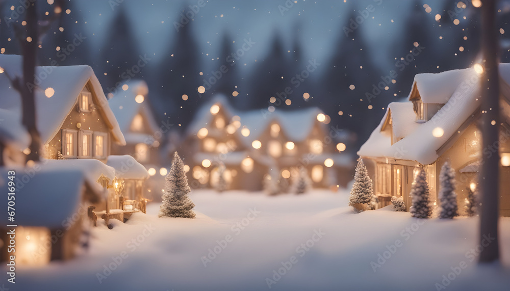 Christmas village.