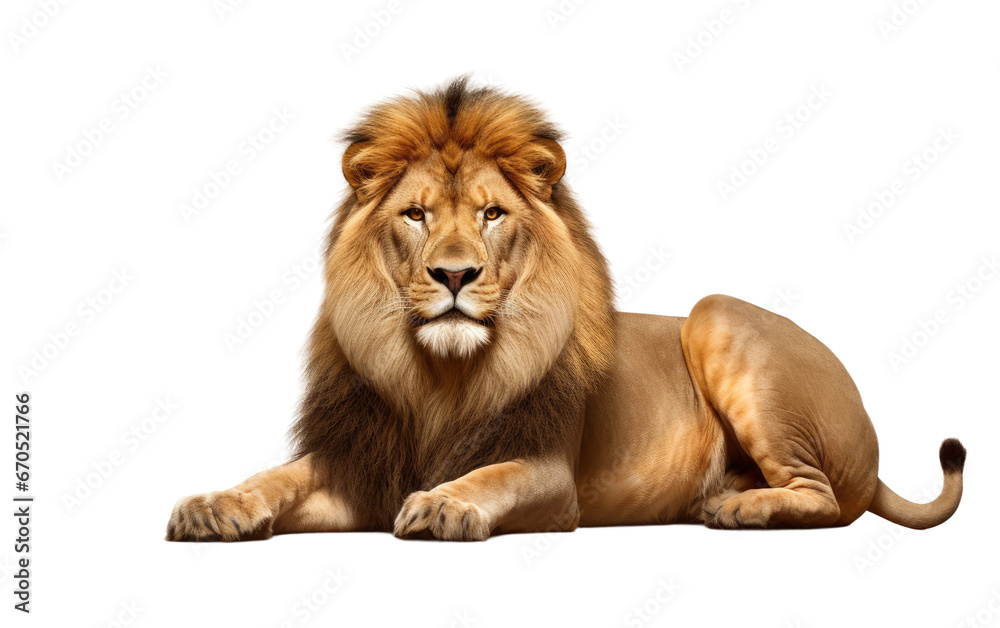 Powerful Wild Animal Lion Transparent PNG