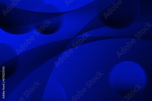 Blurred Blue Gradient Abstract Graphic Background Bokeh Pattern Bubble Elegant and Modern for Illustration
