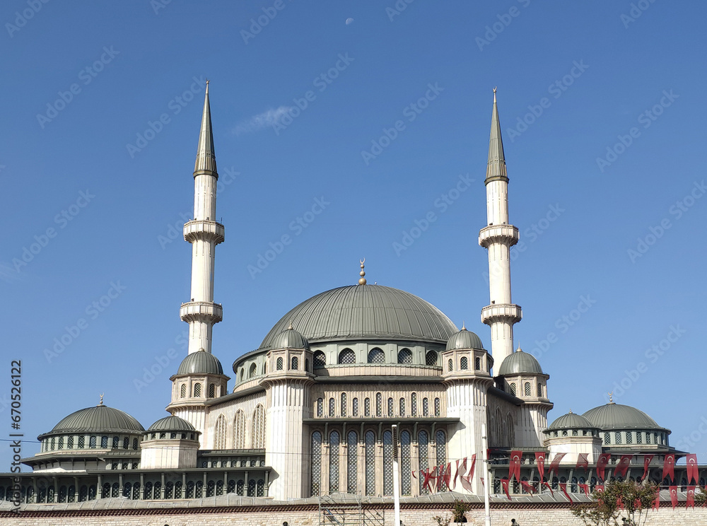 Taksim Mosque in Taksim Square, Istanbul, Turkey