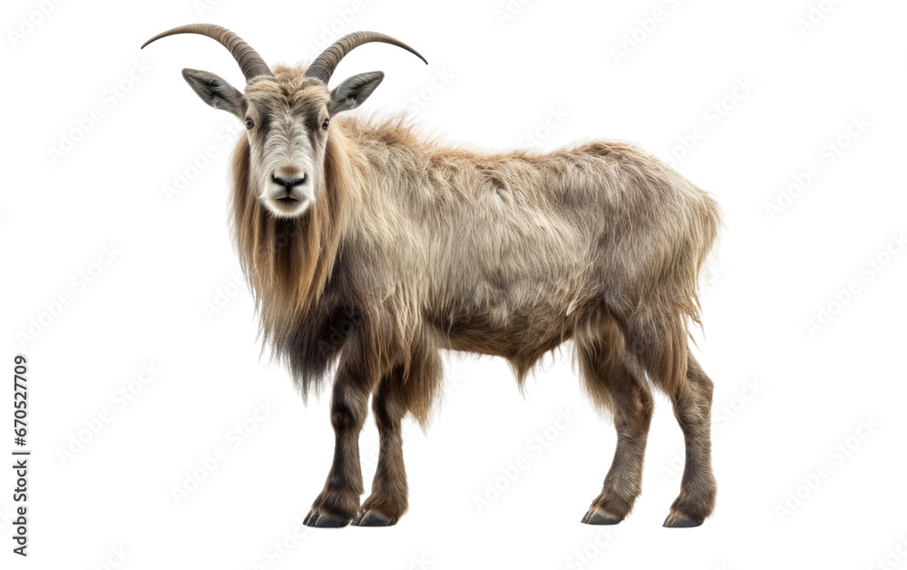The Elusive Markhor Goat Transparent PNG