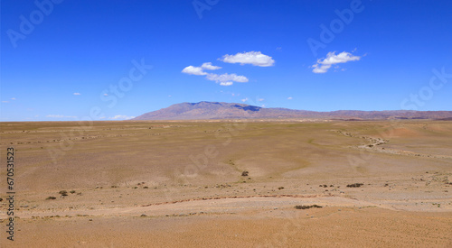 The Gobi-Altai landscape in Mongolia