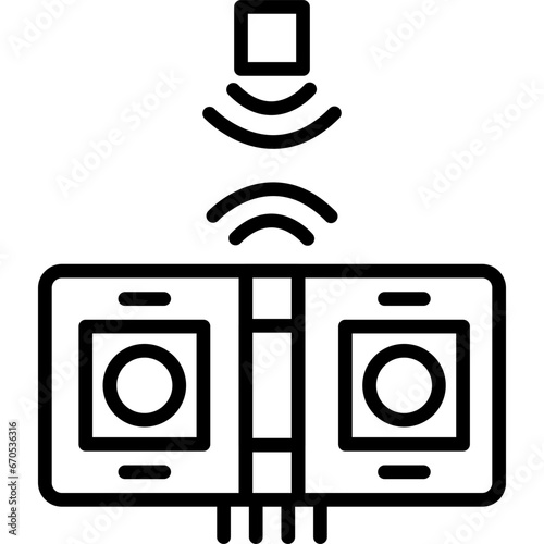 Ultrasonic Sensor Icon
