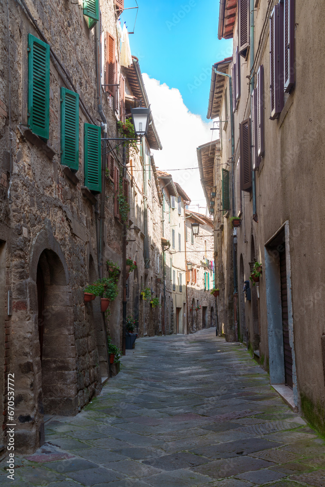 Abbadia San Salvatore, historic town in Tuscany