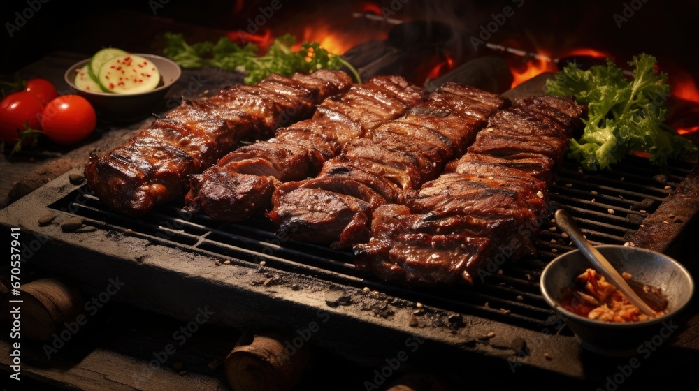 Yummy Korean BBQ grilled beef