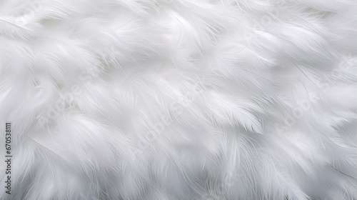 white feather wooly pattern texture background