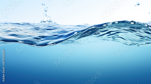 background with moving water and bubbles