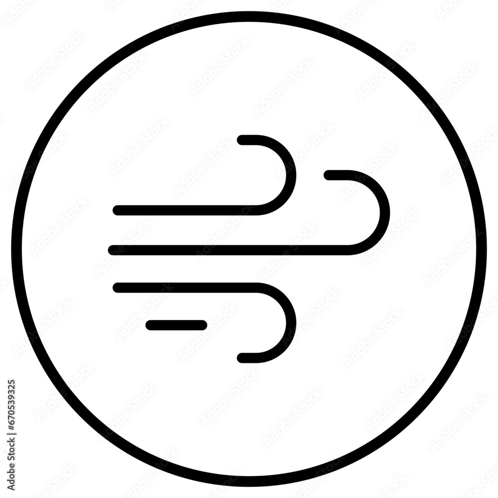 Wind Vector Icon Design Illustration Wind Vector Icon Design Illustration