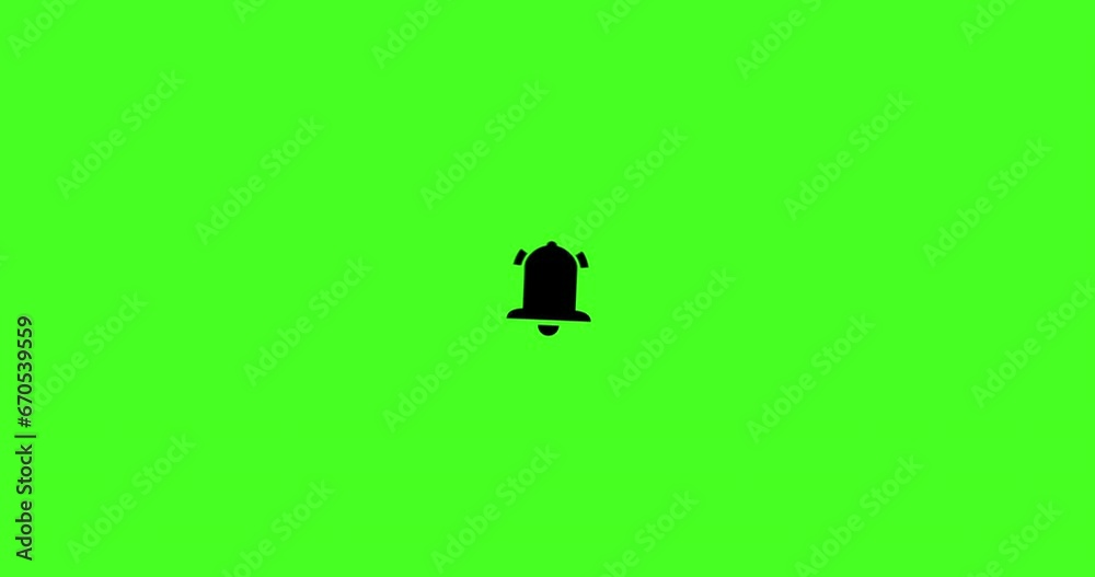 Subscribe to a channel with notification button for social networks and video channels. Flat 4K animation on green screen. Subscribe to a channel with notification button for social networks and video channels. Flat 4K animation on green screen.