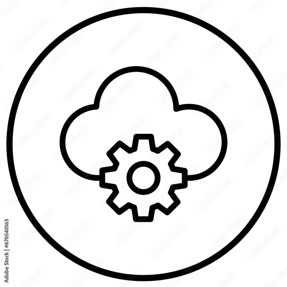 Cloud Computing Vector Icon Design Illustration Cloud Computing Vector Icon Design Illustration