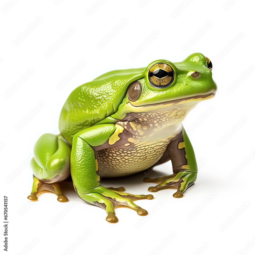 Obraz premium Barking tree frog Hyla gratiosa