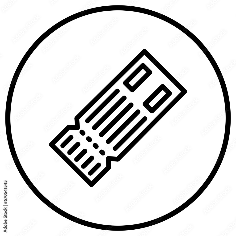 Plane ticket Vector Icon Design Illustration Plane ticket Vector Icon Design Illustration