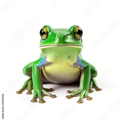 Australian green tree frog Litoria caerulea