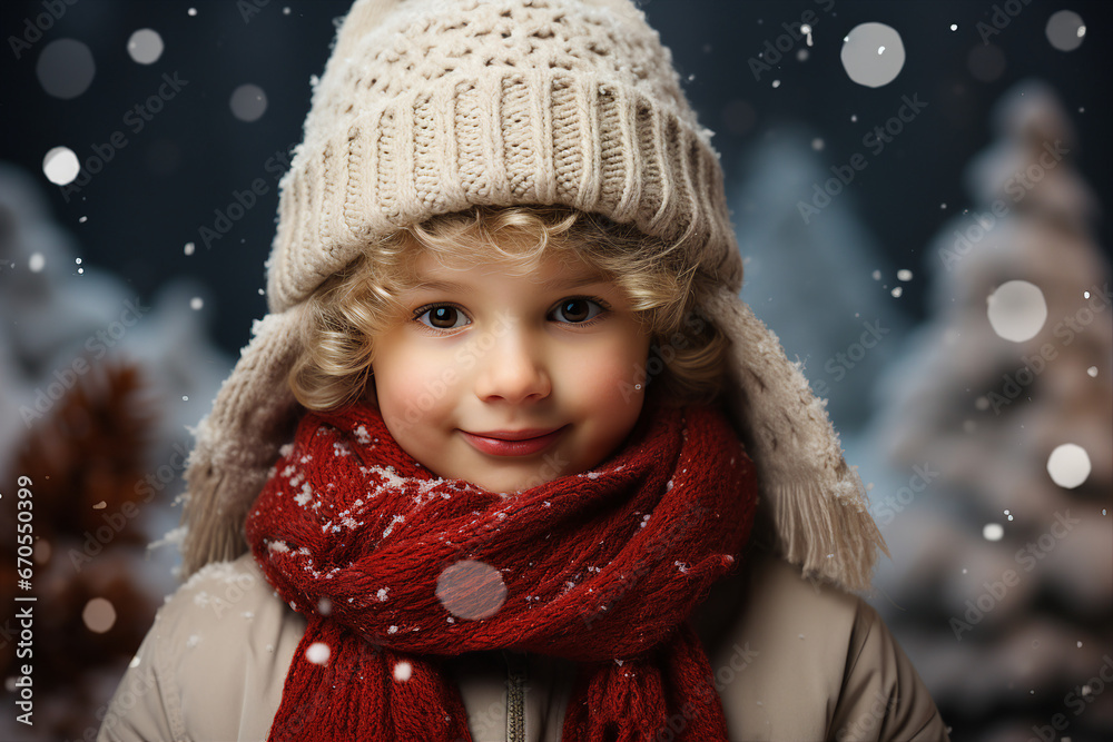 Created with generative ai technology image funny white snowman creation of family parents children playing in snow
