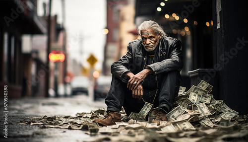 Fotografiet the wealth gap economic disparity