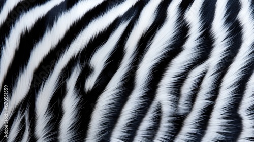 Zebra s Black and White Stripes