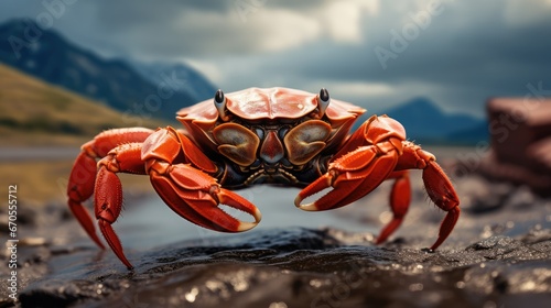 crab on the beach © faiz