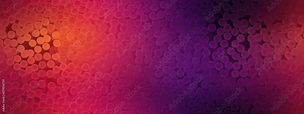 Fototapeta premium Seamless Pink orange purple black color gradient background grainy texture poster banner backdrop design. Color gradient ombre blur. Noise grain rough grunge. Design. Fall autumn. Bright hot neon