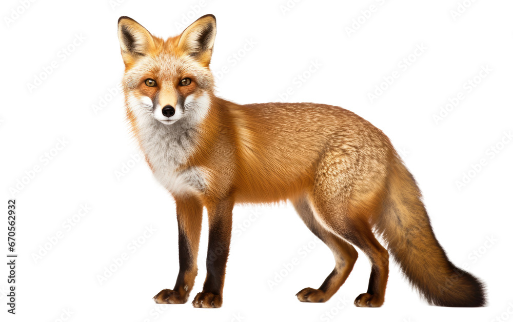 Red Fox Clever Predator Transparent PNG