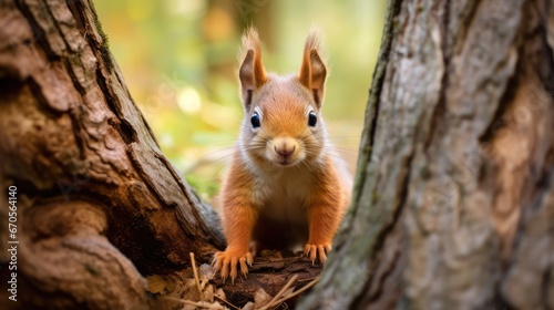 squirrel in the forest © faiz
