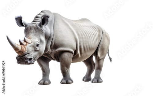 The Majestic Rhino Species Transparent PNG