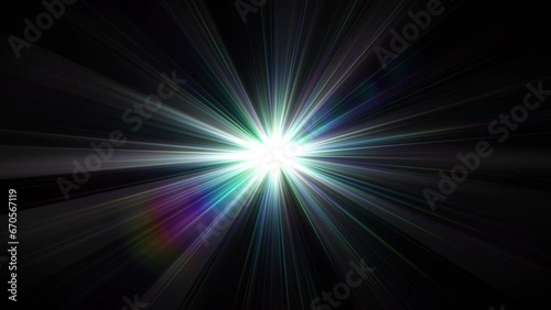 背景 レンズフレア 光  